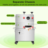 Electric Sugarcane Juice Machine | Stainless Steel Cane Juicer on Wheels for Home & Commercial Use | High Efficiency Extractor for Fresh Juice