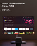 XGIMI HORIZON S Pro 2024 NEW 4K Projector, Dolby Vision, 1800 ISO Lumens, 110% BT.2020, Built-in Flexible Stand