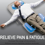PHONECARE Full Body Stretching Massage Mat with Airbags. 3D Lumbar Traction - Neck, Back, Waist, Hip Relaxation & Pain Relief. Back Massager Pad, Foldable & Portable.