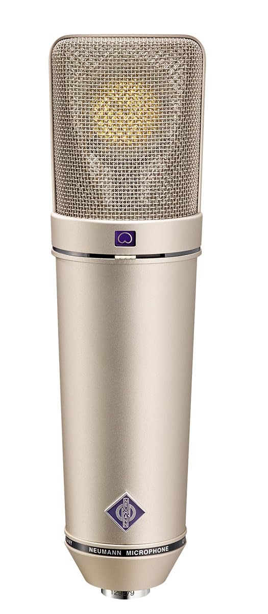 U 87 Ai Switchable Studio Microphone - Nickel Color Neumann
