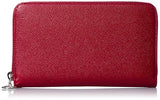 Bvlgari Men's Leather Wallet, Ruby