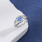 Oseew Class Ring 2027 Customized High School College Graduation Gift