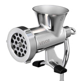 VEVOR Manual Meat Grinder, 304 Stainless Steel Hand Crank Meat Mincer with Steel Table Clamp, Sausage Stuffer with 2 Cutting Plates & Sausage Tube, Food Grinder for Beef Chili Pork Kitchen Tabletop