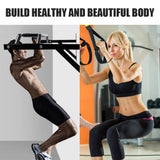 ptlsy Wall Mounted Pull Up Bar with Multi Grip for Pull-up Chin-up Multifunctional Heavy Duty Chin Up Bar Ideal for Home Gym Fitness and Workouts Cross-Training Full Body Strength Training