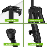 Easel Stand for Sign, 66" Easels Stand for Painting Heavy Duty, Portable Travel Easel for Display (2 Pack) Hemndic