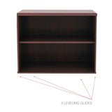 Alera ALELS593020MC 29.5 in. x 19.13 in. x 22.78 in. Open Office Low Storage Cabinet Credenza - Cherry Alera