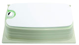 Lippert Replacement 24" x 40" Parchment Bathtub with Left Drain, Scratch-Resistant ABS Acrylic for RVs, Travel Trailers, 5th Wheels, Motorhomes - P2440LHSPK