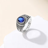 Oseew 2027 Men Custom Pattern Graduation Ring Gift Box Style2