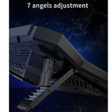 QERTYHJK Gaming Laptop 12-17 Inch Cooling Screen Pad Cooler Stand