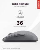 Bluetooth Silent Mouse, 3 Level DPI Adjustment, 36 Month Battery Life, Bluetooth 5.3, 3 Device Paring, Whisper Quiet