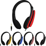 Maeline Classroom Headphones with Microphone – 100 Pack 3.5mm Wired Student Headset with Adjustable Boom Mic, On-Ear School Headphones for Kids, Chromebook, Laptop, PC, Online Learning & Testing