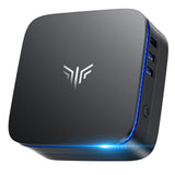 KAMRUI AK1PLUS Mini PC Computer, Intel Celeron N5095 (Up to 2.9GHz), 16GB RAM 256GB SSD, Dual 4K Mini Desktop Computer, Support 2.5'' SSD Expansion, WiFi, Bluetooth, Ethernet, Business Home Office PC