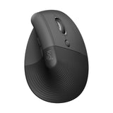 Logitech Lift Vertical Ergonomic Mouse, Wireless, Bluetooth or Logi Bolt USB Receiver