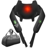 MASGRE Shiatsu Neck and Back Massager with Heat, Upgraded 2600mAh Cordless Shoulder Massager Deep Tissue 6D Kneading with Carry Bag, Massages Pillow for Neck, Back, Shoulder, Body Gifts for Mom Dad