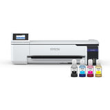 Epson Surecolor F570 Bundle 24" Desktop Sublimation Printer, Includes One Full Ink Set, User Guide, & Free Remote Install SCF570 (Printer & Inks)