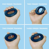 Grip Strength Trainer, Hand Gripper Strengthener Set of 3 for Muscle Training, Relieve Stress, Fitness Workout, for Men and Women