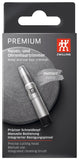 ZWILLING Beauty Rotary Nose and Ear Hair Trimmer, Travel Size, Matte, Premium Hair Removal, Silver