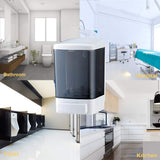 Evhome Manual Soap Dispenser Kitchen Bathroom Wall Mounted Commercial Soap Dispenser for Liquid Containers Shampoo Gel Chamber Plastic - (33.8 oz) 1000ml