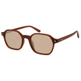 SOJOS Retro Square Polarized Sunglasses Womens Men SJ2674 Brown