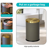 YOJIA 2.4 Gallon Bathroom Trash Can with Lid, Bedroom Trash can