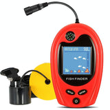LUCKY Sonar Portable Fish Finder Transducer Wired Water Depth Finders Boat Kayak Transducer Fish Finder Handheld Fishing Gifts for Men