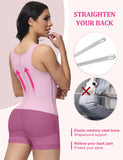 SHAPSHE Waist Trainer for Women, Tummy Control Sports Girdle, Workout Body Shaper with Adjustable Shoulder Strap
