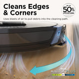 Shark Robot Vacuum & Mop Combo, Powerful Suction, Matrix Plus, 60-Day Debris Capacity, HEPA Bagless Self Empty Base, Sonic Mopping, Home Mapping for Pet Hair - Carpets & Hardfloor, AV2610WA
