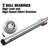 RitFit 7-foot Olympic Barbell Bar, General Purpose Weight Bar Suitable for Olympic Lifts and Power Lifts, 500LBS Capacity