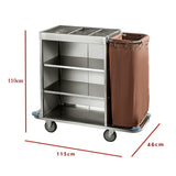 HYUIO Housekeeping Room Service Cart Guest Room Mouth Sanitation Service