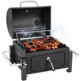 Kendane Portable Charcoal Grill with 314 Square Inch Cooking Area,Compact Tabletop Charcoal Grill with Warming Rack,Small BBQ Grill with Charcoal Tray for Outdoor Camping, Picnic
