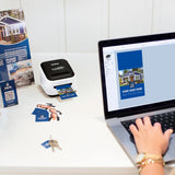 Color Photo and Label Printer, White Brother