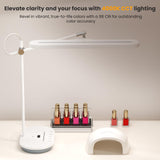 Newkana LED Desk Lamp for Home Office, Eye-Caring Bright Desk Light for Crafting, Architectural Work & Kids Studying, Multi-Angle Adjustable, Dimmable Full Spectrum with Touch & Gesture Control Newkana