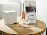 Bestie Gifts for Women - Crystal Heart Suncatcher Rainbow Gifts with Message Card, Unique Birthday for Bestie, BFF, Soul Sister, Long Distance Friend