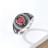 Oseew 2027 Men Custom Pattern Graduation Ring Gift Style2