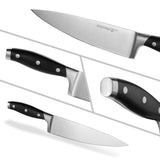 linoroso Chef Knife - Professional Pro Kitchen Knife 8 inch Chef's Knives, German High Carbon Stainless Steel Ultra Sharp Cooking Knife- Classic Series