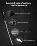 1045 Samurai Figure Katana for Display & Collection, Hand Forged Sword