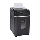 200-Sheet Auto Feed Micro Cut Paper Shredder with Pullout Basket, Black - NEW (Previously AmazonCommercial brand) Amazon Basics