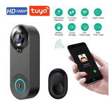 FMDARJXWHCP 5G 2.4G WiFi Video Doorbell 1080P Wireless Camera Door Bell Tuya(5G with 64G SD)