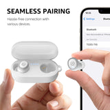 Wireless Earbuds Bluetooth 5.3 Headphones, App Customize EQ, Ergonomic Design, 55H Playtime, Wireless Charging Case TOZO