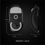 Logitech G PRO X Superlight Wireless Gaming Mouse - Black