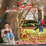 denqir Leaf Blower Cordless for Milwaukee M18 Battery Powered(No Battery) with 6 Speed Modes, 500CFM/150MPH Brushless Handheld Electric Leaf Blower