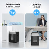 300-Sheet Auto Feed Paper Shredder, 60 Minutes Non-Stop Commercial Grade Heavy Duty Shredders for Office