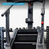 STEPR PRO Classic Stair Master with LED Touchscreen, Commercial Grade Stairmaster Machine for Home, 190 Steps/Min, Resistance Band Attachments, 400 lb Capacity