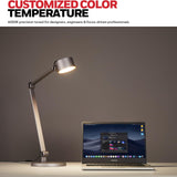 Honeywell LED Desk Lamp, 01A Sunturalux Desk Light for Home Office, 4000K Dimmable Eye Caring Natural Light Architect Lamp with Metal Swing Arm Lamp for Desk Craft Reading