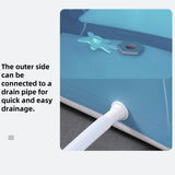 Folding Soaking Tub Freestanding Bathtub for Household Hot Bath mignonnememe