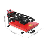 1800W Heat Press Machine Transfer Shirt For T-shirts Puzzles Pillows Mugs