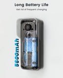 2K Doorbell Camera Wireless No Subscription with Adjustable Doorbell Angle Mount, Video Doorbell with Chime, PIR Motion Detection ieGeek