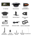 AUTO-VOX Wireless RV Backup Camera System, Rear and Side Coverage