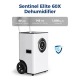 ALORAIR 145 PPD Portable Commercial Dehumidifier with Pump for Water Damage