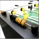 Tornado Tournament 3000 Foosball Table - Made in the USA - Commercial Quality for the Home - Incredible Table Soccer Game (3 Man Goalie, Black)